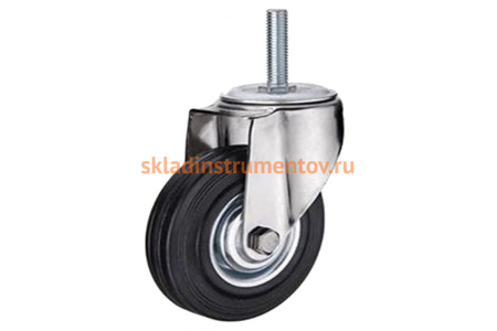 Колесо промышленное поворотное крепление болтом М16 SCT63 160 мм MFK-TORG 4008160 М16