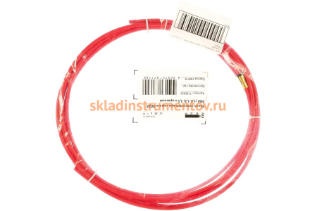 Канал направляющий тефлоновый (3.5 м; 1.0–1.2 мм; красный) КЕДР 7160030