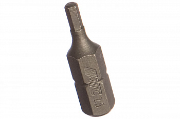 Шестигранная вставка 1/4 DR 2.5x25мм S2 JTC 11525025