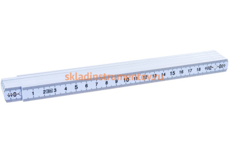 Линейка 2000 х 16 х 3,0 мм, складная, пластиковая, блистер КОБАЛЬТ 917-385