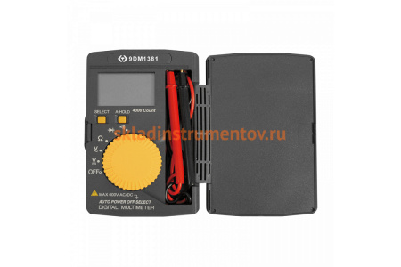 Цифровой компактный мультиметр KING TONY AC/DC 9DM1381