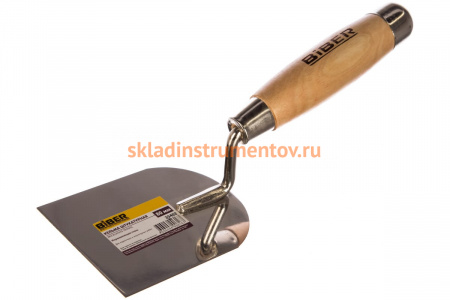 Кельма 80мм (штукатурная, нержавеющая) Biber 35402 тов-048265