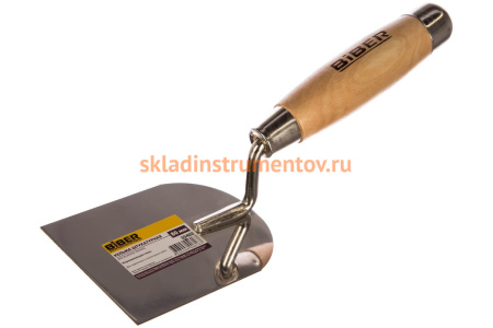 Кельма 80мм (штукатурная, нержавеющая) Biber 35402 тов-048265