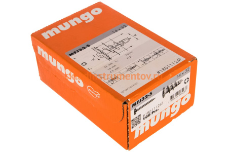 Дюбель Фибер-Джет по гипсокартону Mungo MFJ-S 32 с шурупом 100 шт. 18011124
