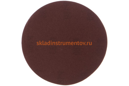 Круг абразивный на ворсовой подложке под липучку (10 шт; 125 мм; P180) MATRIX 73865