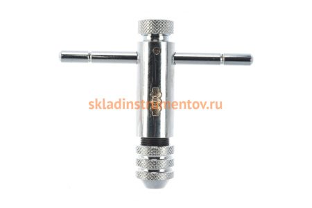 Метчикодержатель с храповым механизмом и реверсом М3 - М10, 85 / 100 мм ЗУБР 28137-85_z01