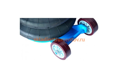 Пневматический 2-секционный домкрат с ручкой AE&T 2т T08102A