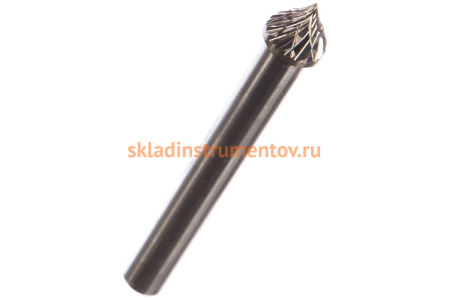 Фреза по металлу твердосплавная (8х8 мм; хвостовик 6 мм; зенкер 60 градусов) ПРАКТИКА 644-603