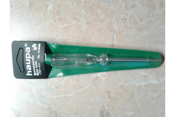 Индикатор напряжения 100-250В в упаковке HAUPA 100646