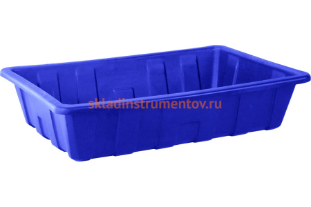 Паллет для отходов Тара.ру 1120x750x250 мм, 150 л, синий 02204 Паллет для отходов Тара.ру 1120x750x250 мм, 150 л, синий 02204