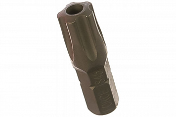 Бита Torx с отверстием 5-ти лучевая (TS45; 25 мм; 1/4) FORCE 12F2545