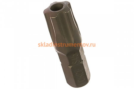 Бита Torx с отверстием 5-ти лучевая (TS45; 25 мм; 1/4) FORCE 12F2545