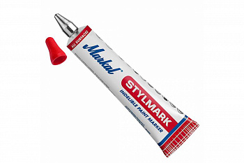 Маркер-краска в металлической тубе Markal Stylmark, 3,0 мм, красный 96654