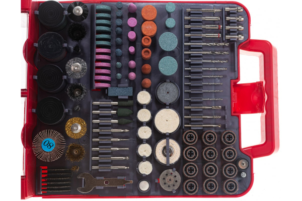 Набор мини-насадок (238 предметов) для гравировальных машин Зубр 35902-H238