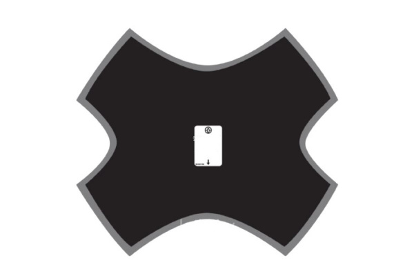 Пластырь ROSSVIK CDS-22 холодный, 510 мм, 4 слоя, 1 шт. CDS.22.B.1.