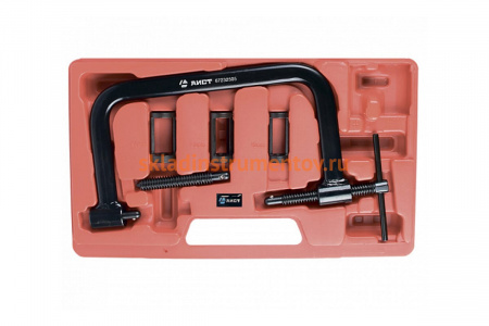 Рассухариватель клапанов устройство для зажима пружин в наборе 5 предметов AIST 67232505 00-00007935