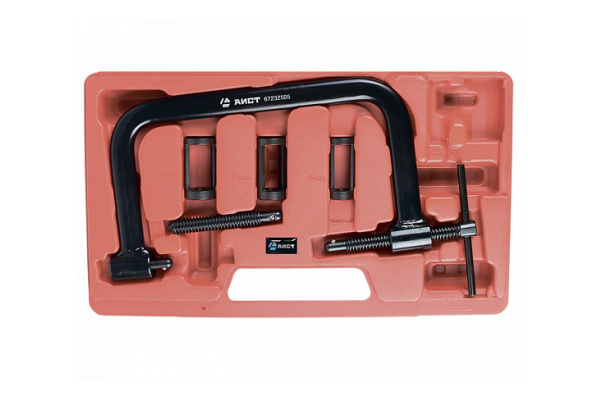 Рассухариватель клапанов устройство для зажима пружин в наборе 5 предметов AIST 67232505 00-00007935