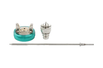 Набор сопло 1.7 мм, игла, чашка для краскораспылителя AS802HVLP Stels 57342