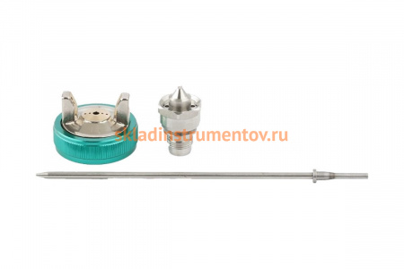 Набор сопло 1.7 мм, игла, чашка для краскораспылителя AS802HVLP Stels 57342
