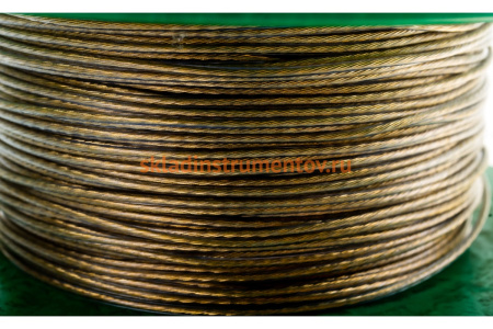 Стальной трос STAYER MASTER в полимерной оболочке, d=2,0 мм, L=200 м 30410-20