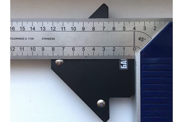 Угольник магнитный MF-25 LBS БАРС СВ000011085