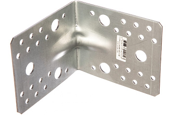 Крепежный угол Зубр МАСТЕР усиленный 90х105х105мм 1шт 310116-90-105