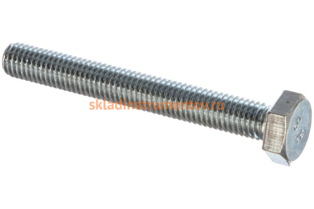 Болт ЗУБР ГОСТ 7798-70, M10 x 80 мм, 2 шт, кл. пр. 5.8, оцинкованный, 303086-10-080