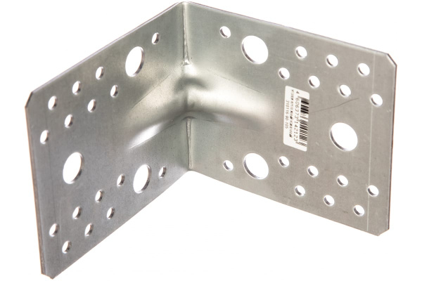 Крепежный угол Зубр МАСТЕР усиленный 90х105х105мм 1шт 310116-90-105