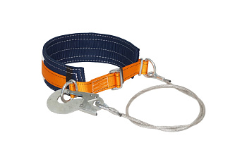 Удерживающая система со стропом из металлического троса в ПВХ оболочке ПРОГРЕСС СЕФЕТИ УС 1 Б