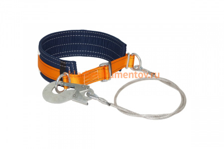 Удерживающая система со стропом из металлического троса в ПВХ оболочке ПРОГРЕСС СЕФЕТИ УС 1 Б