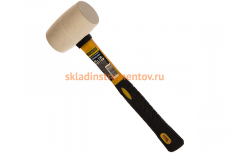 Резиновая белая киянка с фибергласовой ручкой 230г STAYER PROFI 20533-230