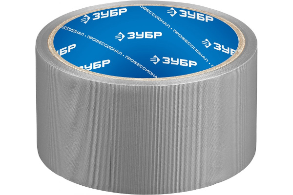 Универсальная водоотталкивающая лента Зубр "Эксперт" ребристая 50 мм х 10 м 12075-50-10
