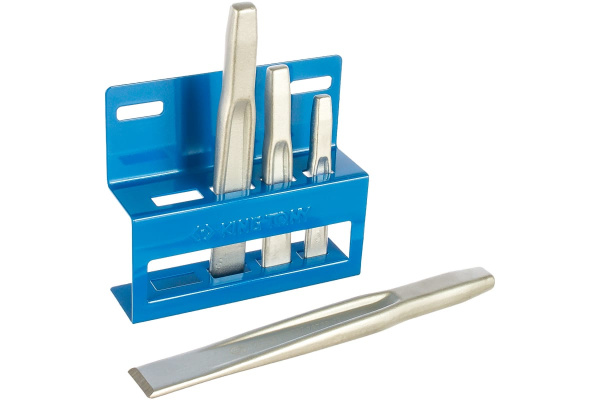 Набор зубил на подставке (усиленные, 4 предмета) KING TONY 11104PR