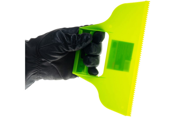 Пластмассовый шпатель для клея СИБРТЕХ зубчатый 2х2 86013