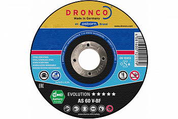 Диск отрезной по металлу Evolution AS60V (115x1x22.23 мм) DRONCO 1111246100