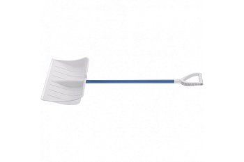 Полипропиленовая лопата СИБРТЕХ PROFI белая 540 х 340 мм с черенком 61485