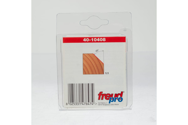 Фреза фасочная с подшипником (33х11.5 мм; хвостовик 8 мм) FREUD PRO 40-10408