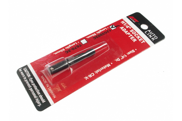 Адаптер для торцевых головок (1/4"; 50 мм) в блистере JTC 12G5002C