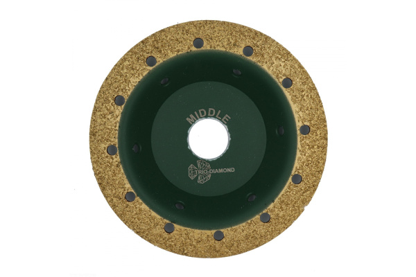 Чашка по дереву плоская Grand шаг 4 Middle 125 мм TRIO-DIAMOND 390004