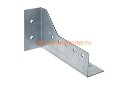 Разрезное крепление балки ЗУБР КБР-2.0 130х75х30 х 2мм левостороннее 310166-130-L