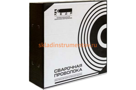 Проволока омедненная СВ-08Г2С-О (15 кг; 0.8 мм) КЕДР 8003909