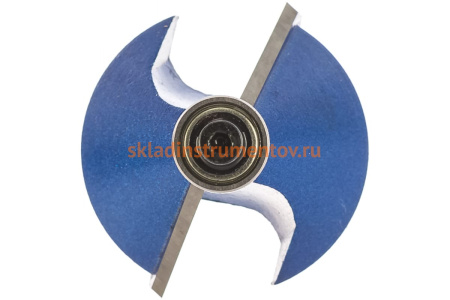 Фреза кромочная калевочная фасочная №9 ПРОФЕССИОНАЛ (44.5х21х64.5 мм; угол 45 град; хвостовик 8 мм) Зубр 28711-44.5