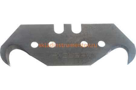 Крюковидные лезвия Зубр улучшенная инструментальная сталь У8А тип S24 3 шт. 09714-24-3