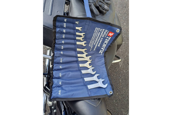 Набор ключей гаечных комбинированных дюймовых Thorvik CWIS0012 1/4"-15/16" 12 предметов в сумке 52916