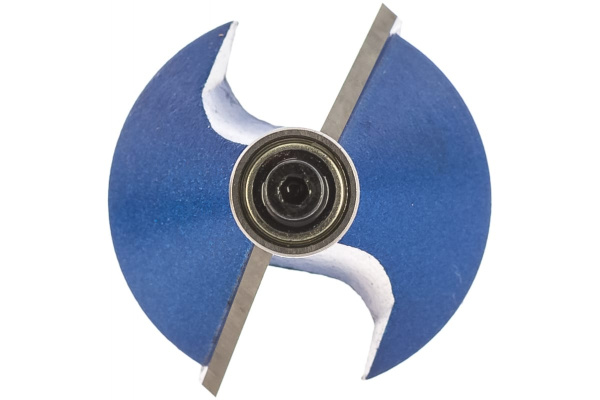 Фреза кромочная калевочная фасочная №9 ПРОФЕССИОНАЛ (44.5х21х64.5 мм; угол 45 град; хвостовик 8 мм) Зубр 28711-44.5