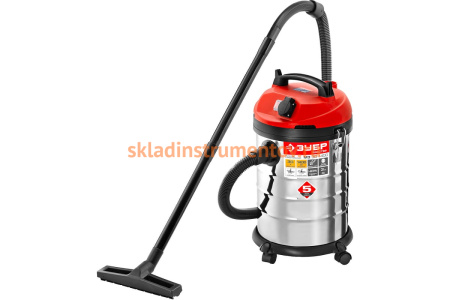 Строительный пылесос ЗУБР МАСТЕР М3-30 ПУ-30-1400 М3