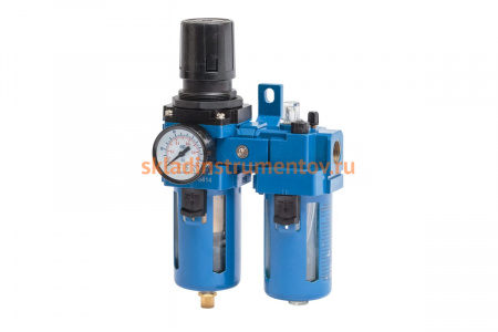 Фильтр воздушный с редуктором и лубрикатором (1/2"; 3000 л/мин) NORDBERG NP8414