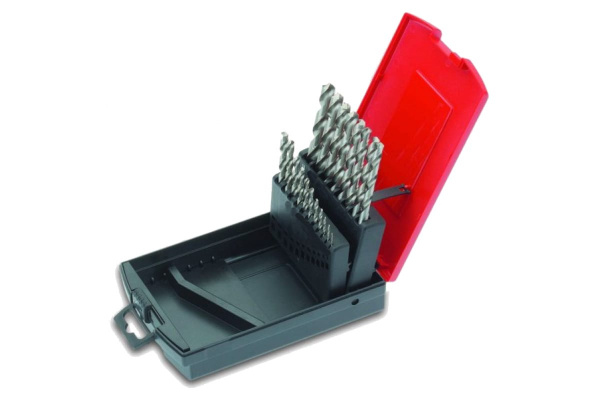 Набор спиральных сверл (19 шт; 1-10 мм) CIMCO 20 1352