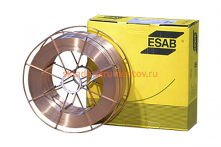 Проволока сварочная омедненная OK Autrod 12.51 (0.8 мм; 15 кг) ESAB СВ000008394