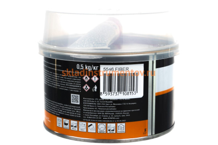 Шпатлевка FIBER со стекловолокном 0,5 кг Jeta PRO 55460,5